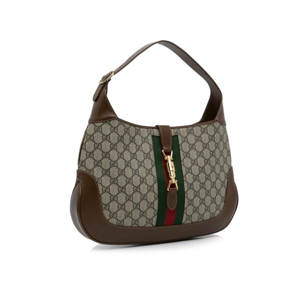 Pre Loved Gucci Medium GG Supreme Jackie 1961 - Picture 2 of 13